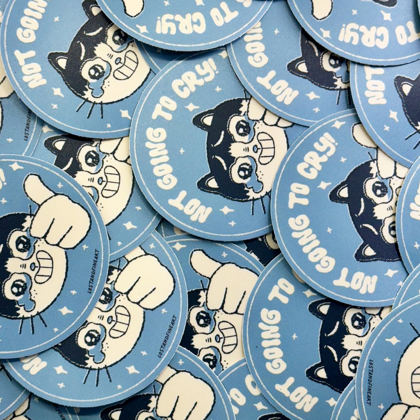 ✨ Not Going To Cry Sticker ✨