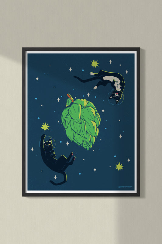 ✨ Cats in Space: Hops &Paw ✨