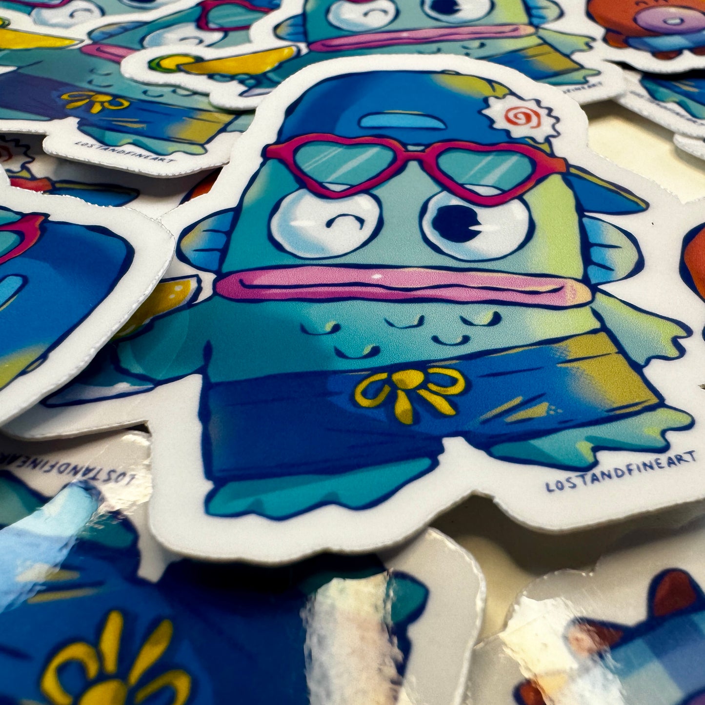 ✨ Summa’time Sanrio:
Hangyodon Sticker ✨