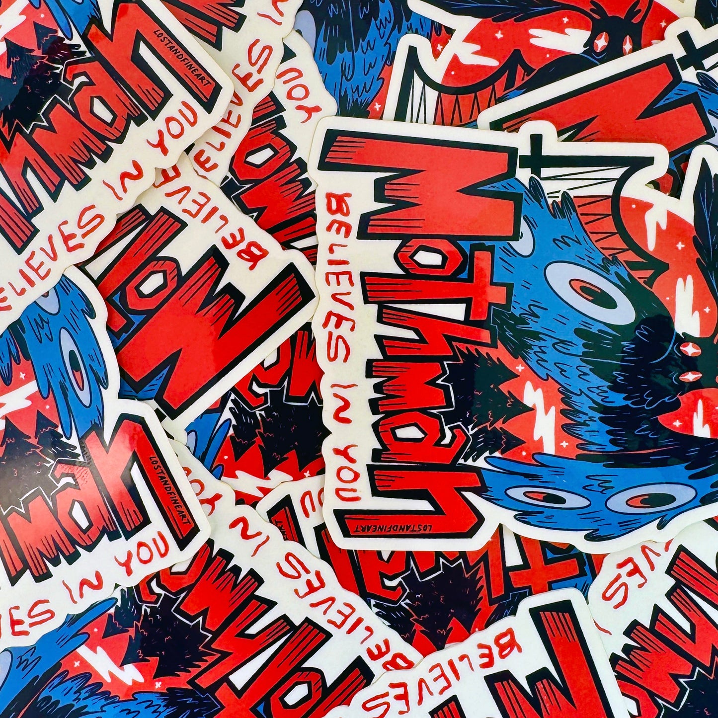 ✨ Mothman Believes in You Sticker ✨