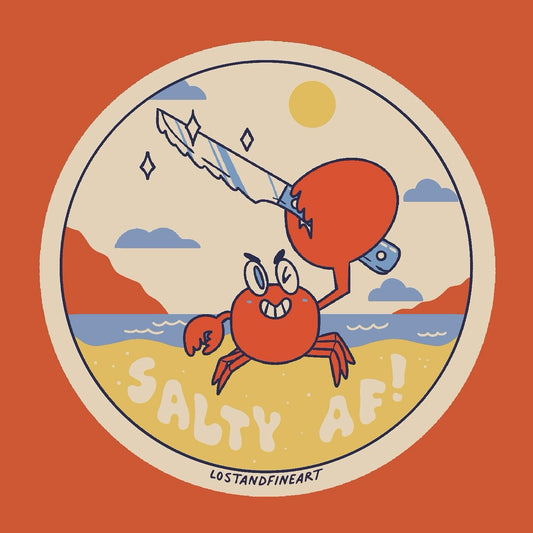 ✨ SALTY AF Sticker ✨