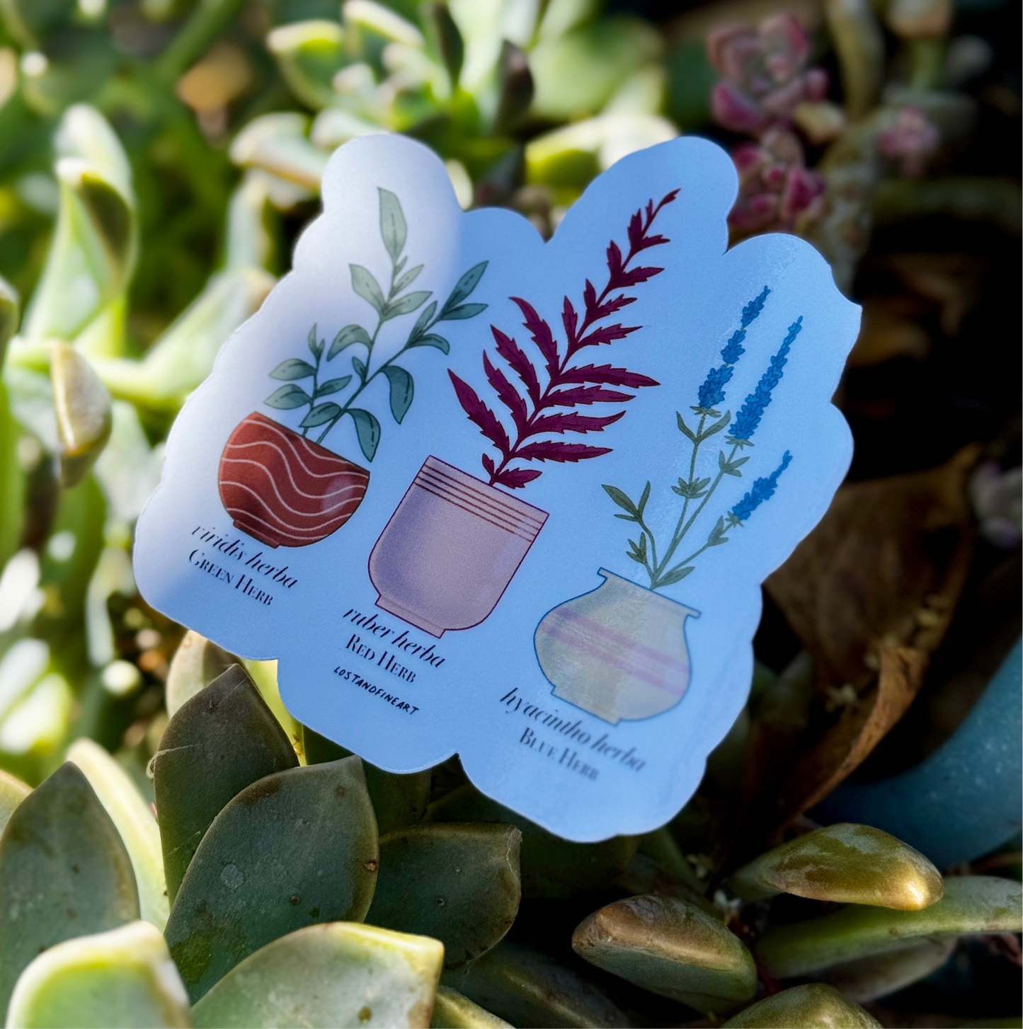 ✨ Resident Evil Herbs Sticker ✨