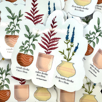 ✨ Resident Evil Herbs Sticker ✨