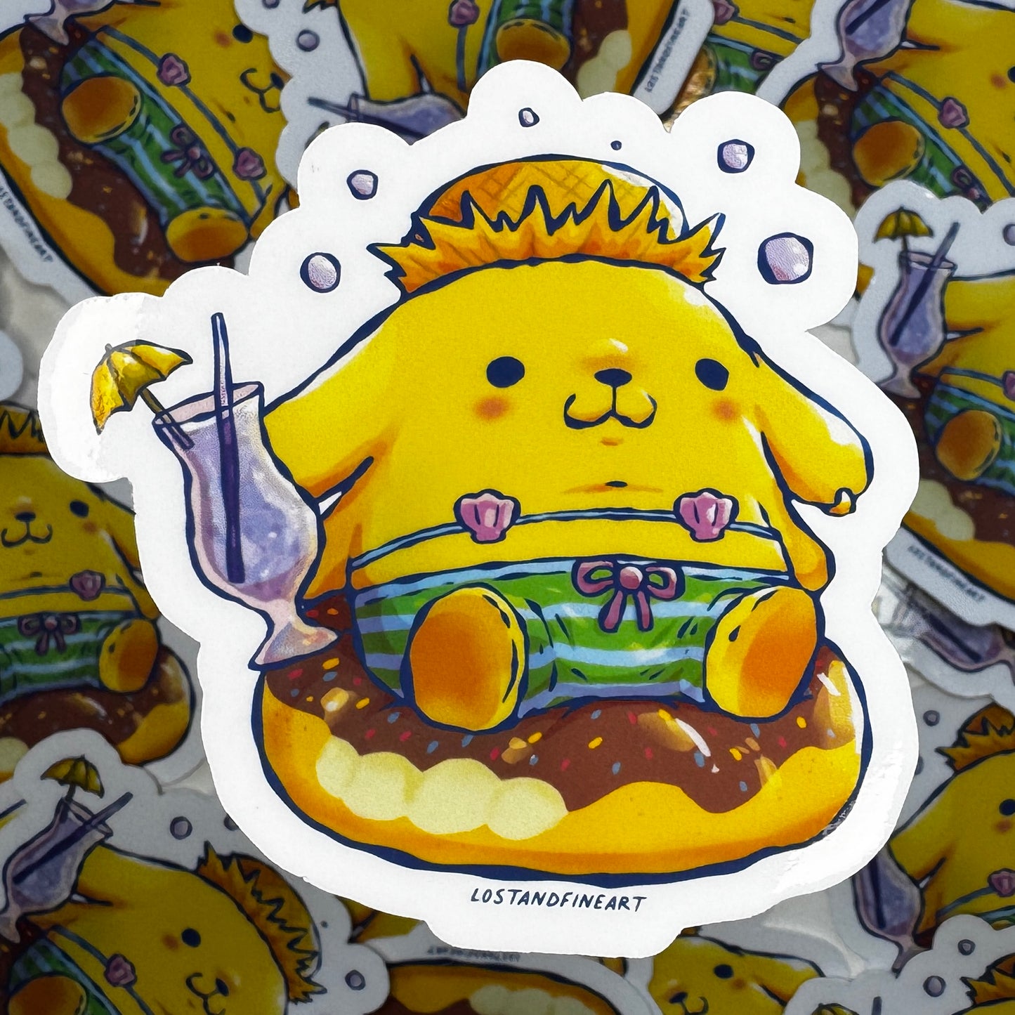 ✨ Summa’ Sanrio
Pompompurin Sticker ✨