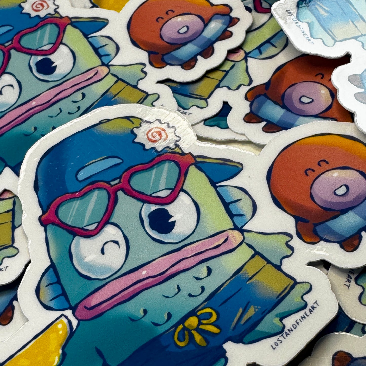 ✨ Summa’time Sanrio:
Hangyodon Sticker ✨